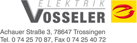 Elektrik Vosseler Inh. Jürgen Vosseler